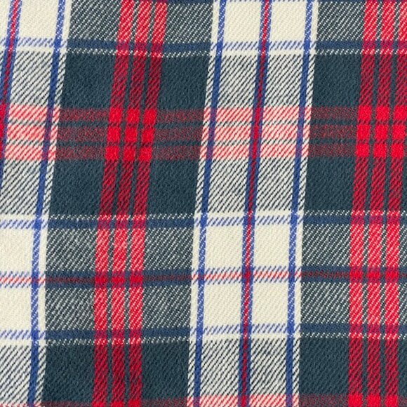 Vintage Five Brother 70s 80s 2XL XXL Union Made In USA Plaid Flannel Button Down - Picture 7 of 8